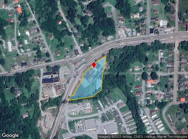 103 Thistle St, Bluefield, VA Parcel Map