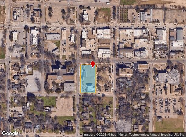  123 W 3Rd St, Irving, TX Parcel Map