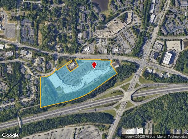 105 W Nc Highway 54, Durham, NC Parcel Map