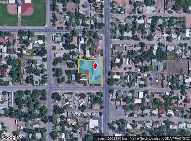  166 S 400 E, Moab, UT Parcel Map