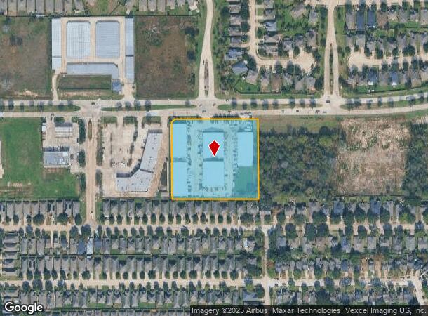 18703 W Little York Rd, Katy, TX Parcel Map