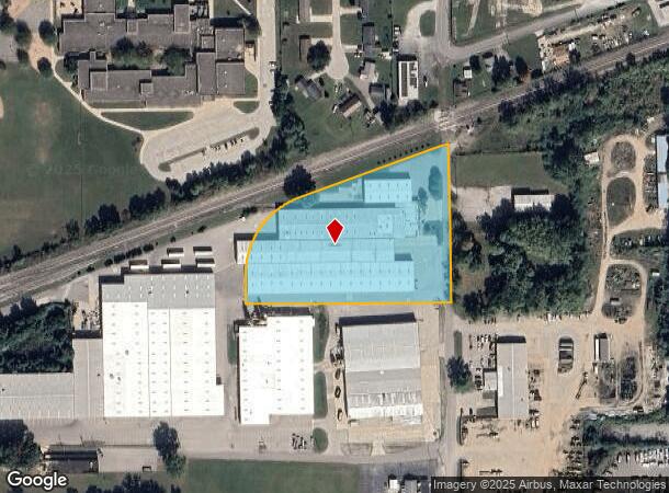  705 Maple St, Bristol, IN Parcel Map