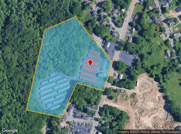 692 S Franklin St, Holbrook, MA Parcel Map