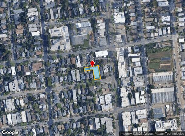 2041 Francisco St, Berkeley, CA Parcel Map
