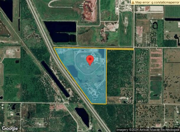  7625 17Th St Sw, Vero Beach, FL Parcel Map