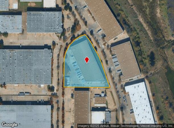 2880 113Th St, Grand Prairie, TX Parcel Map