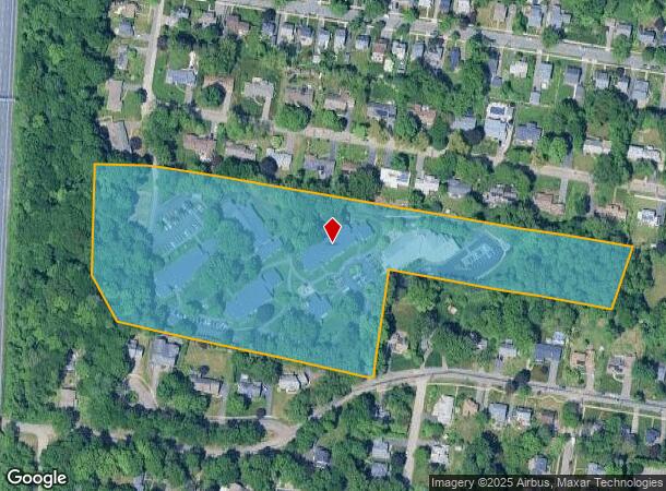 114 Emerson Rd, Longmeadow, MA Parcel Map