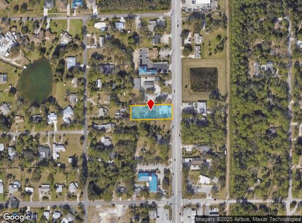  996 S Wickham Rd, Melbourne, FL Parcel Map