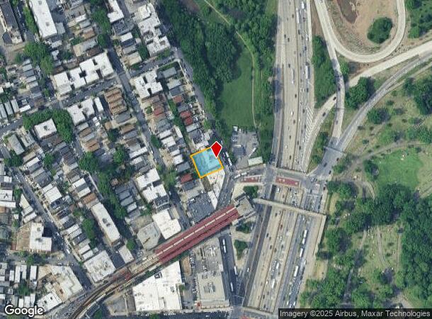  2023 Burr Ave, Bronx, NY Parcel Map