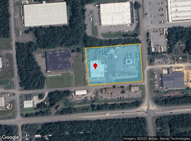  S Poplar St, Hazleton, PA Parcel Map