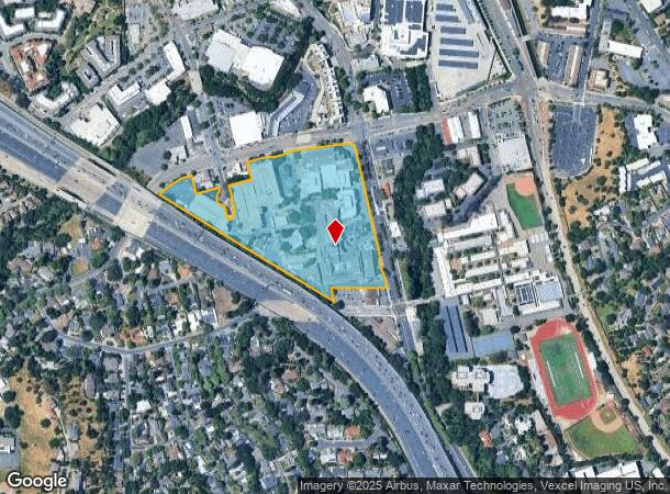 1425 S Main St, Walnut Creek, CA Parcel Map