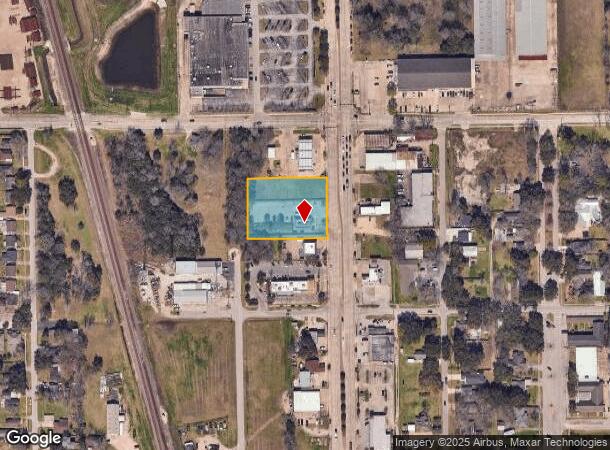  2110 N Main St, Pearland, TX Parcel Map