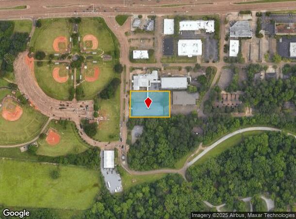  2510 Lakeland Ter, Jackson, MS Parcel Map