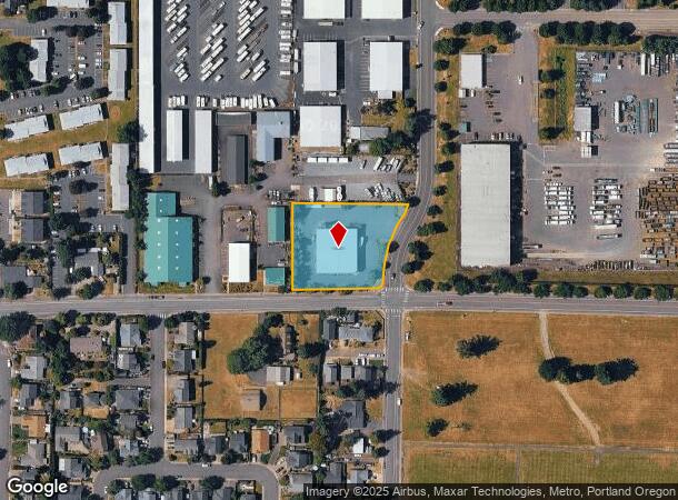  483 S Redwood St, Canby, OR Parcel Map