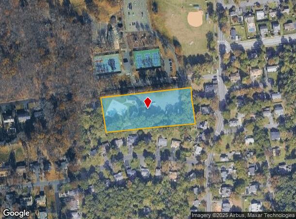 Hamilton Ave, Berkeley Heights, NJ Parcel Map