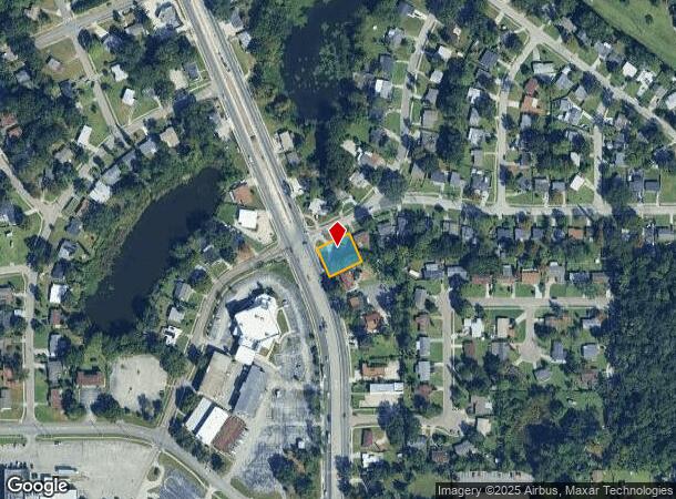 825 N Pine Hills Rd, Orlando, FL Parcel Map