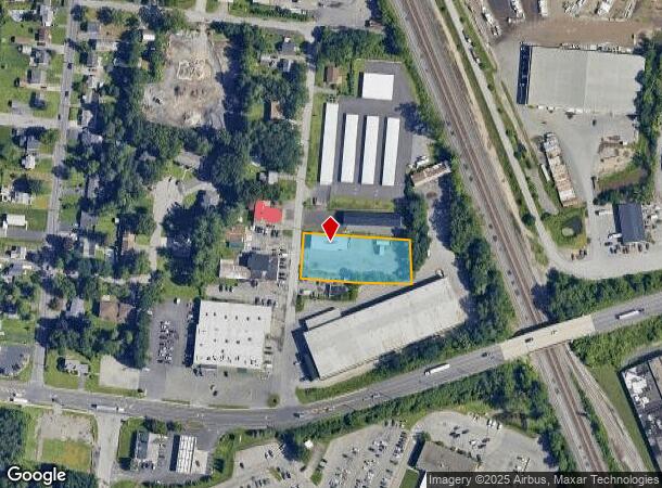 3362 S Thompson St, Schenectady, NY Parcel Map