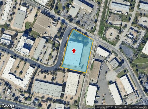 2515 Brockton Dr, Austin, TX Parcel Map