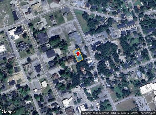 114 E Hall St, Thomson, GA Parcel Map