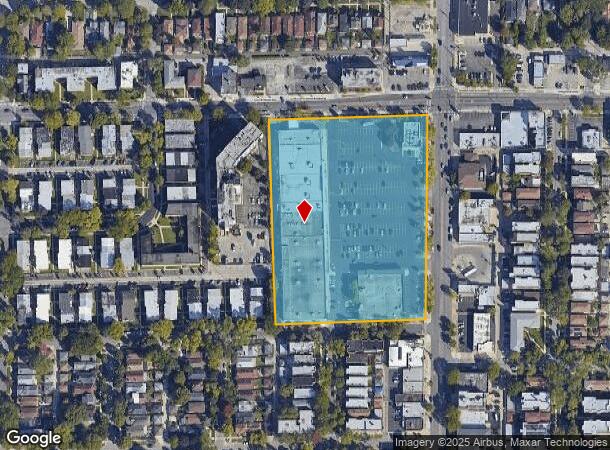  7510 N Western Ave, Chicago, IL Parcel Map