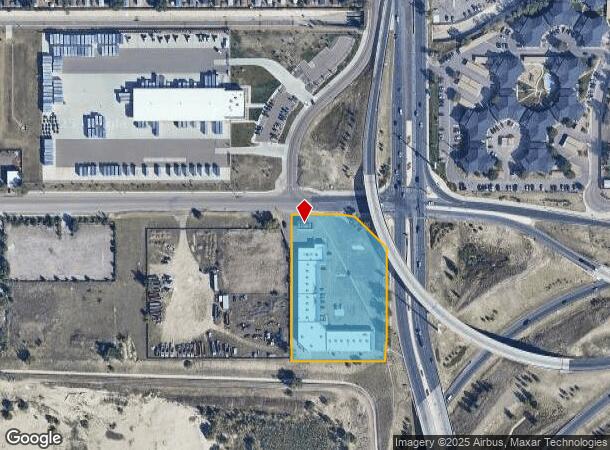  3705 Drennan Rd, Colorado Springs, CO Parcel Map