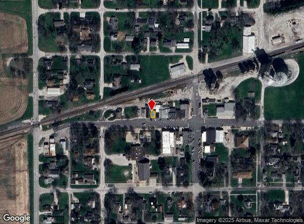 122 W Washington St, Philo, IL Parcel Map