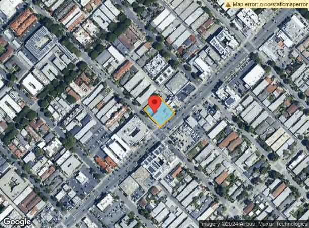  1349 Yale St, Santa Monica, CA Parcel Map