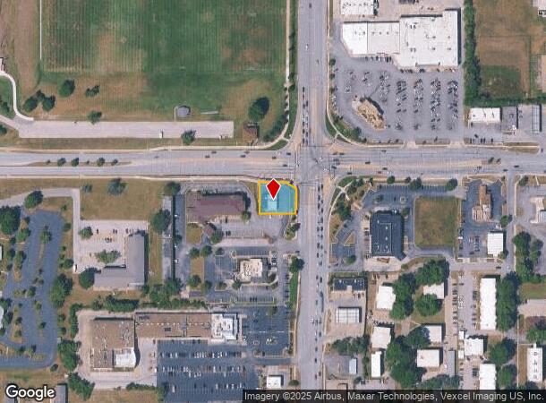  2301 Iowa St, Lawrence, KS Parcel Map