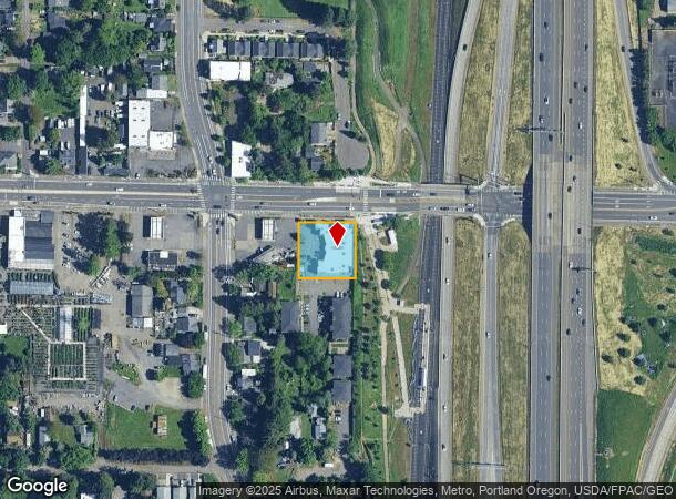 9226 Se Division St, Portland, OR Parcel Map