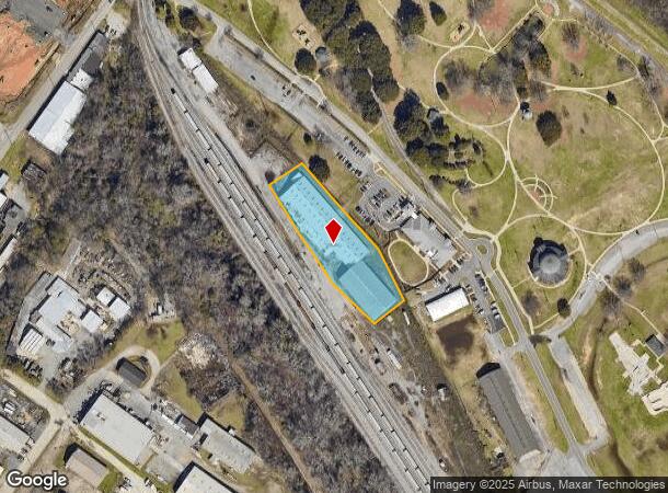  206 7Th St, Macon, GA Parcel Map