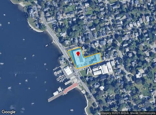  1 Burnside St, Bristol, RI Parcel Map