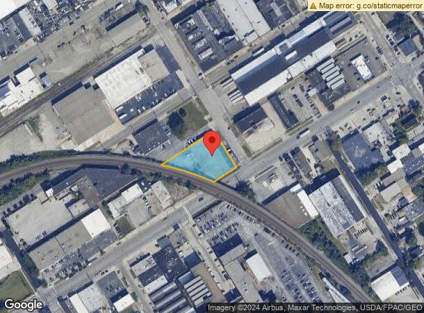  3610 St Clair Ave Ne, Cleveland, OH Parcel Map