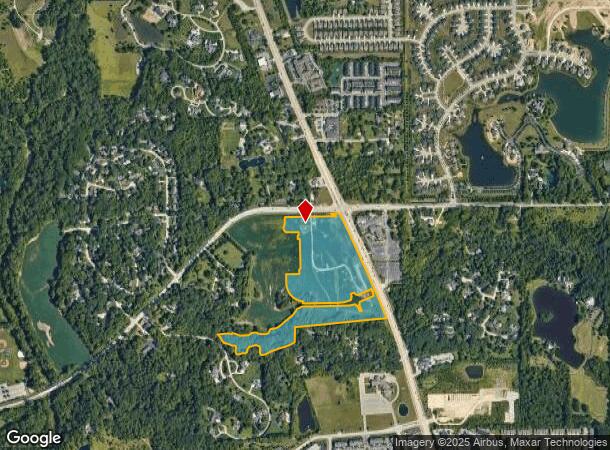  11819 Sycamore St, Zionsville, IN Parcel Map