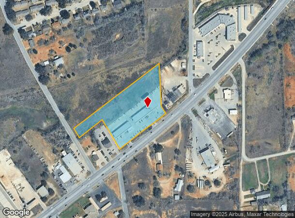 1416 W Oaklawn Rd W, Pleasanton, TX Parcel Map