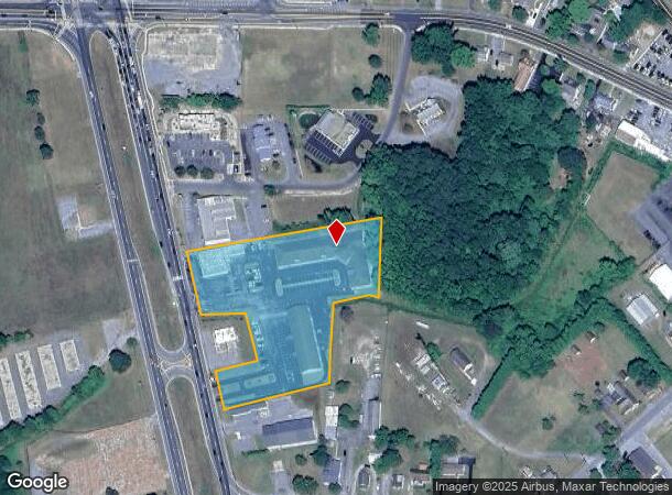 21315 Berlin Rd, Georgetown, DE Parcel Map