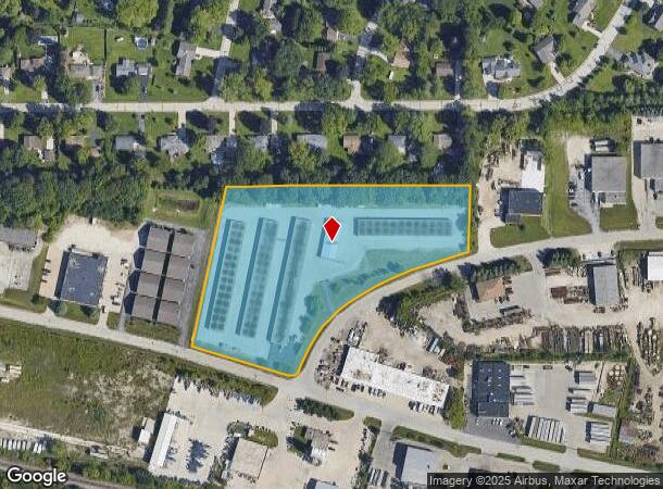  N60w14944 Bobolink Ave, Waukesha, WI Parcel Map