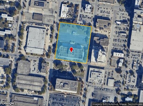  601 W Chestnut St, Louisville, KY Parcel Map