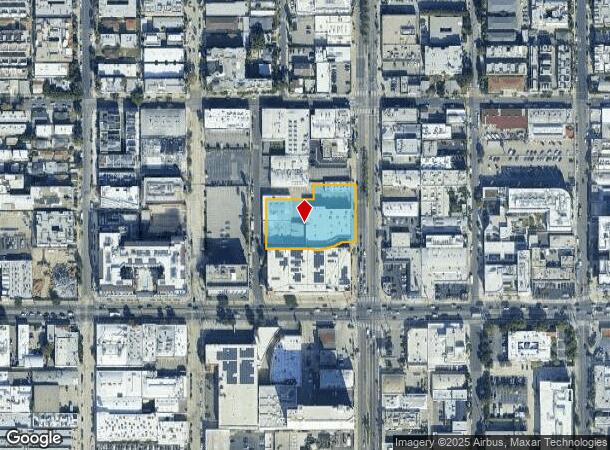  1135 N Highland Ave, Los Angeles, CA Parcel Map