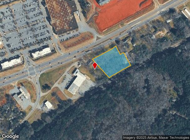  910B Hull Rd, Athens, GA Parcel Map