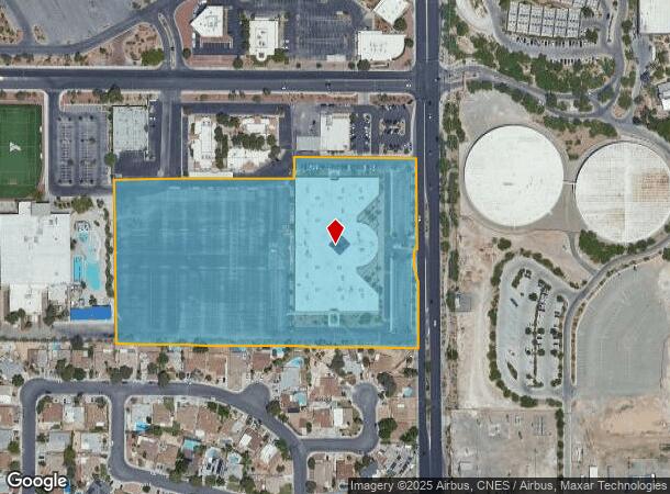  330 S Valley View Blvd, Las Vegas, NV Parcel Map