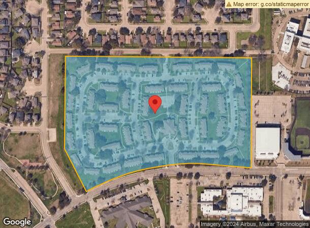  2425 Bickers St, Dallas, TX Parcel Map