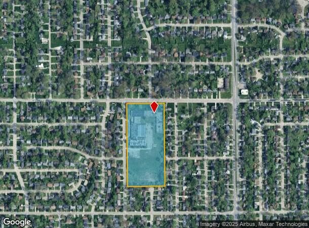  5815 E 42Nd St, Indianapolis, IN Parcel Map