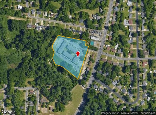 2201 Upper Wetumpka Rd, Montgomery, AL Parcel Map