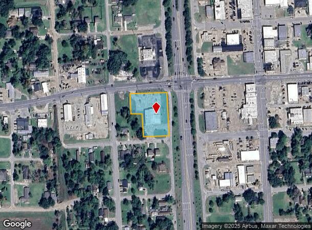 201 W Mulberry St, Angleton, TX Parcel Map