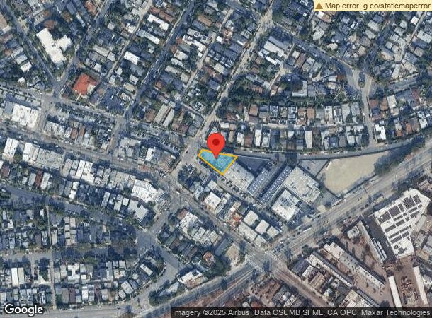  1611 Electric Ave, Venice, CA Parcel Map