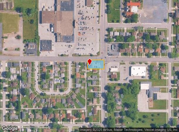 844 N Cline Ave, Griffith, IN Parcel Map