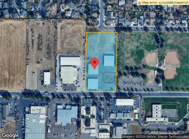  1827 Wardrobe Ave, Merced, CA Parcel Map