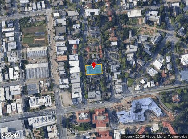  1815 Spruce St, Berkeley, CA Parcel Map