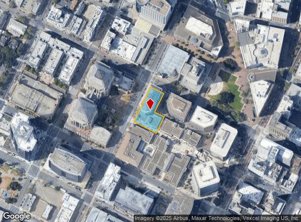 1300 Clay St, Oakland, CA Parcel Map