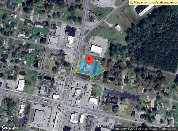  208 N Jackson St, Beulaville, NC Parcel Map